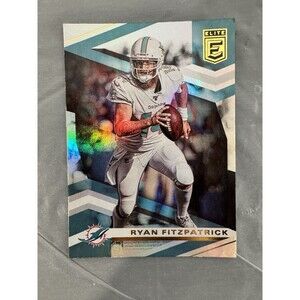 Ryan Fitzpatrick 2020 Panini Donruss Elite Miami Dolphins NFL Card #12